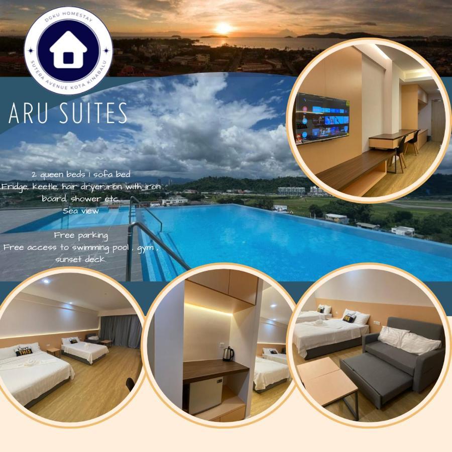 Dgku Homestay Aru Suites 亞庇 外观 照片